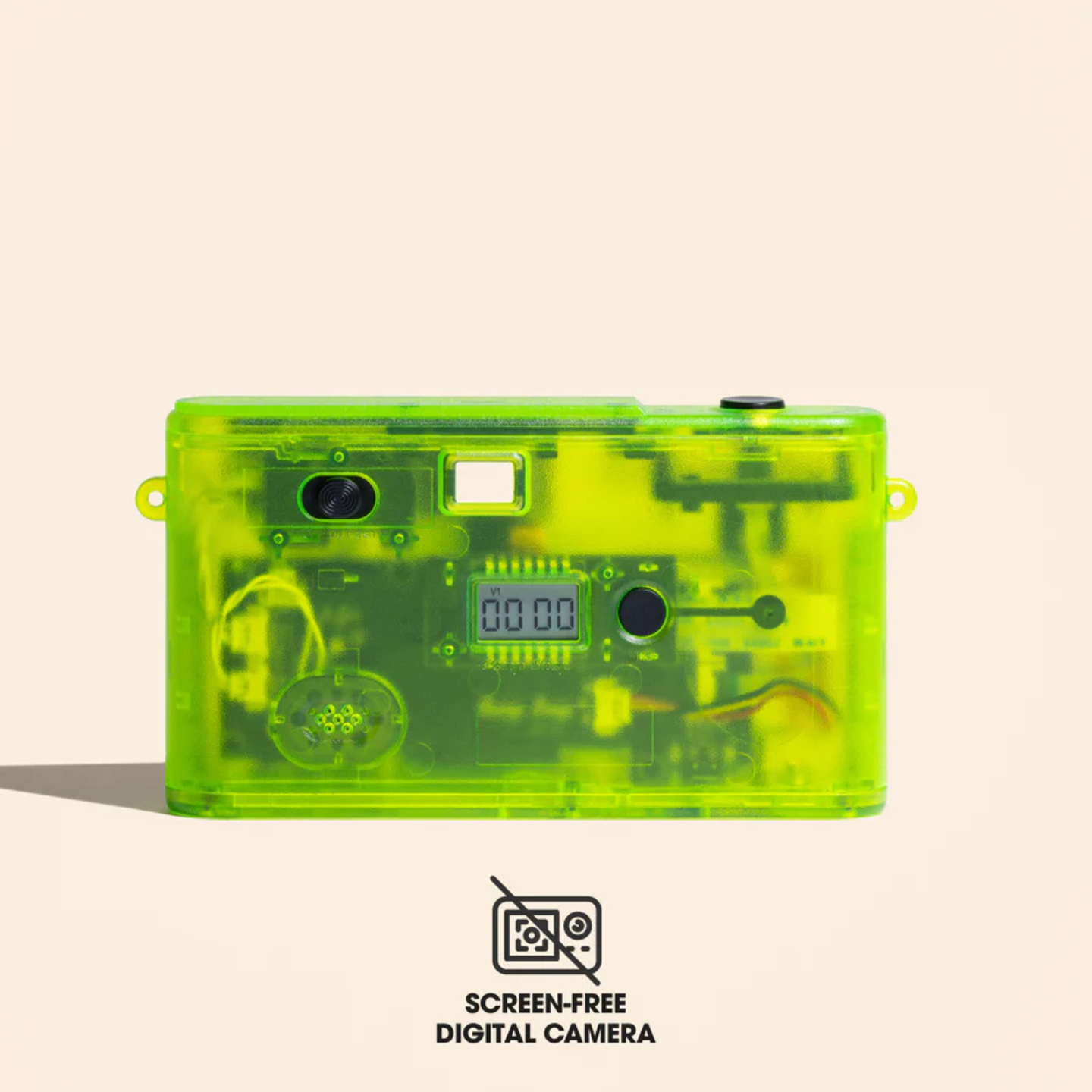 Camp Snap 2 Screen Free Digital Camera - Twisted Lime