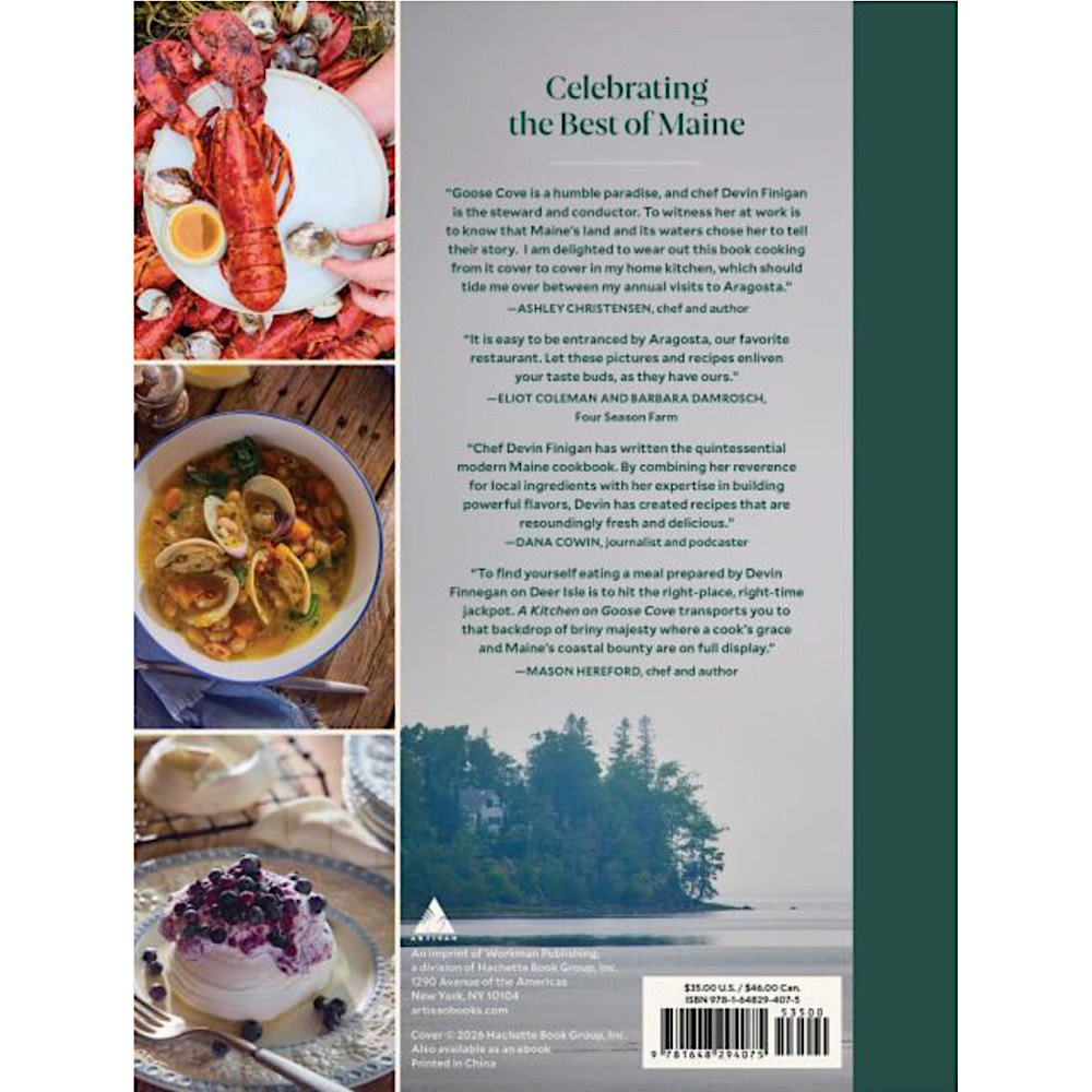 A Kitchen On Goose Cove: Recipes from the Heart of Maine