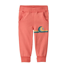 Patagonia Patagonia Baby Sweatpants - Swelldrifter Stripe: Peak Pink