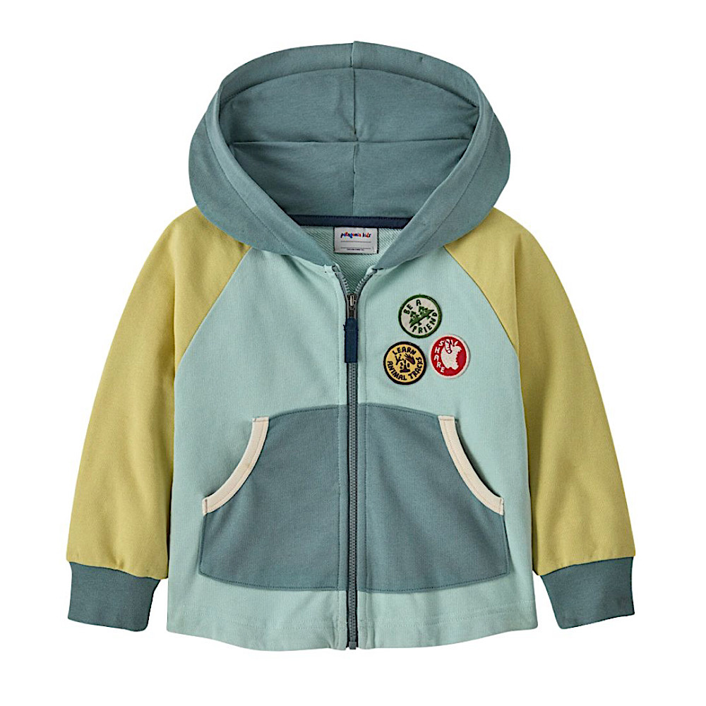 Patagonia Patagonia Baby Full-Zip Hoody Sweatshirt - Change Patches