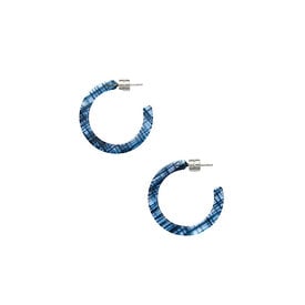 Machete Machete Mini Hoop Earrings - Chambray