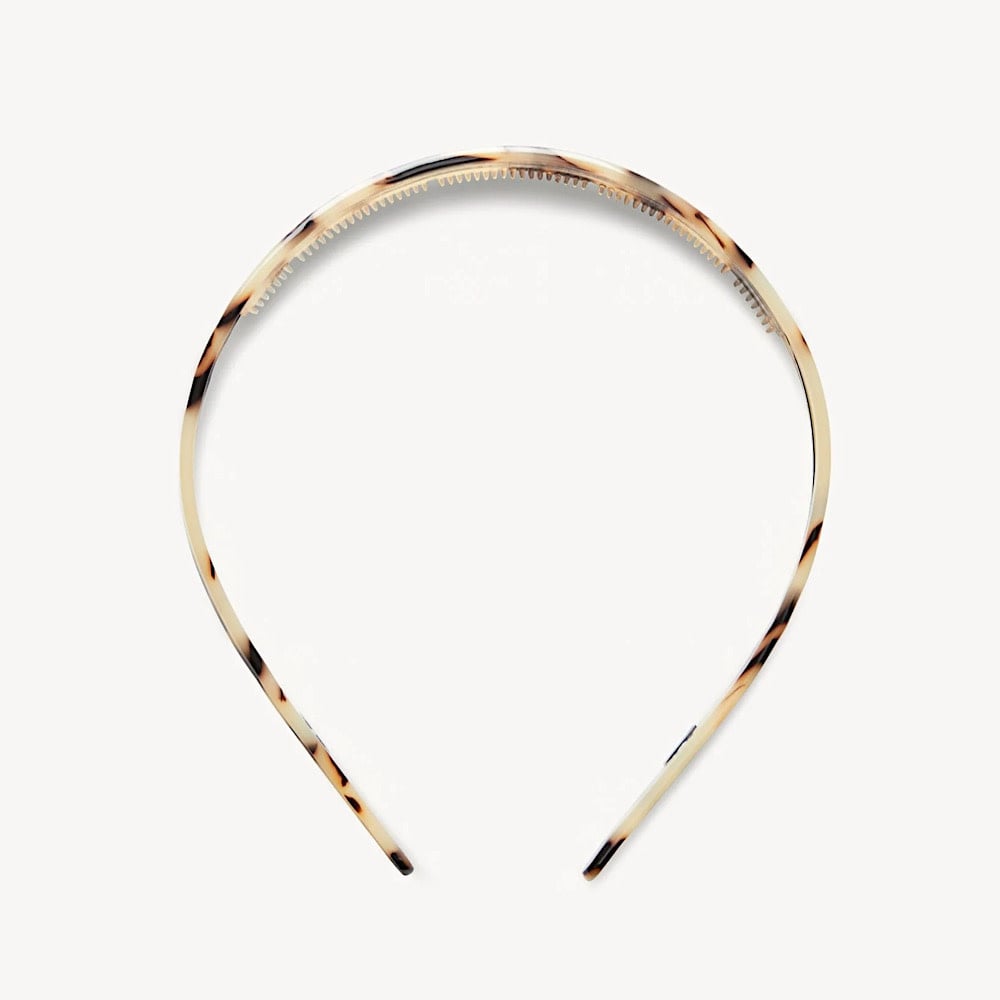 Machete Ultralight Thin Headband - Blonde Tortoise