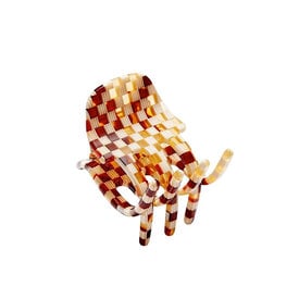 Machete Machete Mini Claw Hair Clip - Tortoise Checker