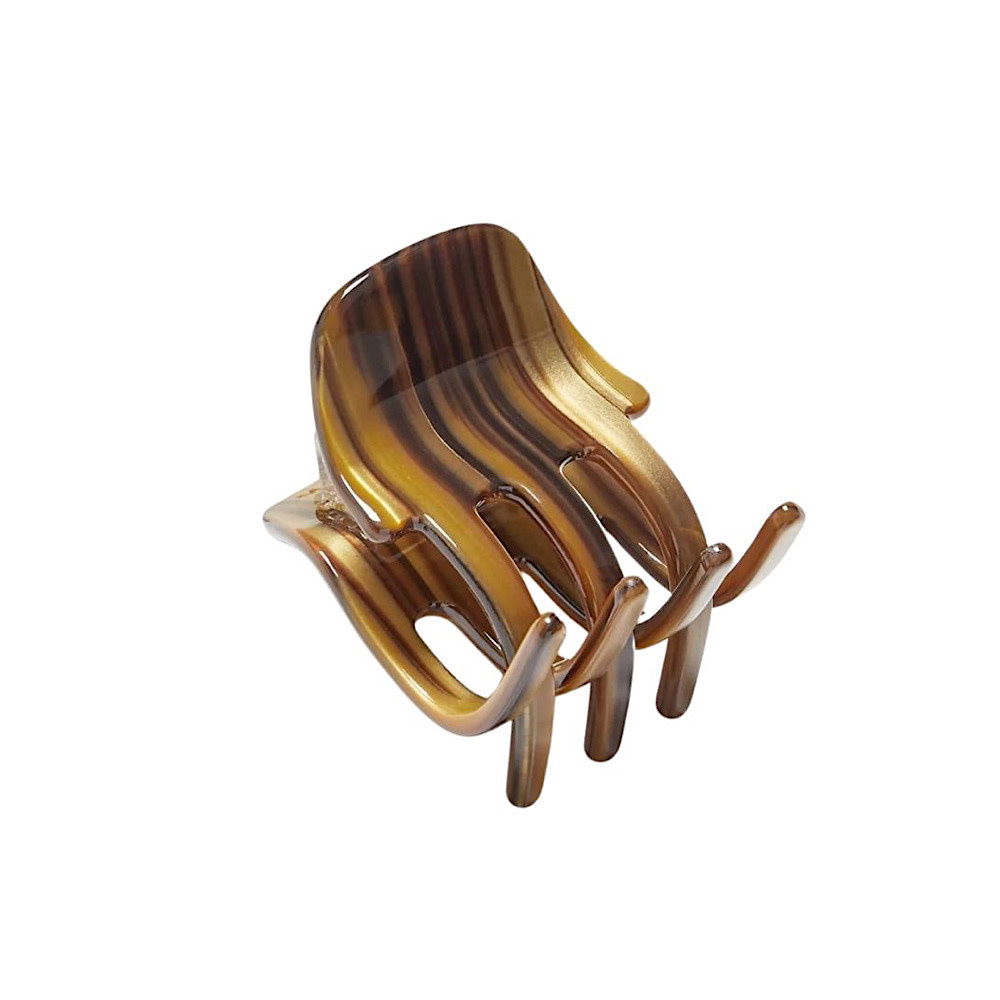 Machete Machete Mini Claw Hair Clip - Tiger's Eye
