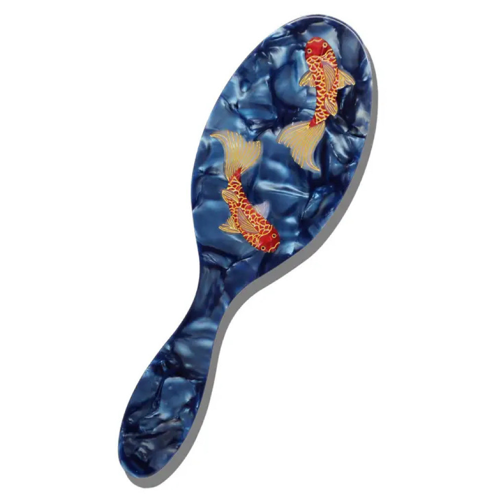 Solar Eclipse Amazing Hair Day Brush - Koi Fish