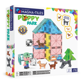 Magna-Tiles Magna-Tiles 27 Piece Set - Puppy Park
