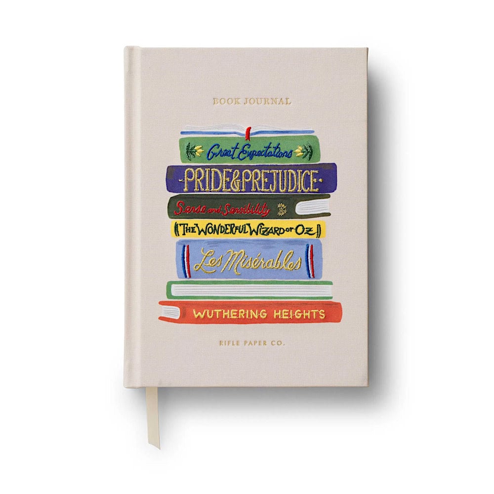 Rifle Paper Co. Rifle Paper Co. Embroidered Journal - Book Club