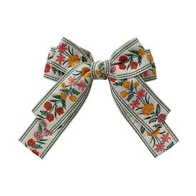 Rifle Paper Co. Rifle Paper Co. Jacquard Ribbon Hair Bow - Garden Study