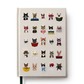 Rifle Paper Co. Rifle Paper Co. Embroidered Journal - Studious Cats