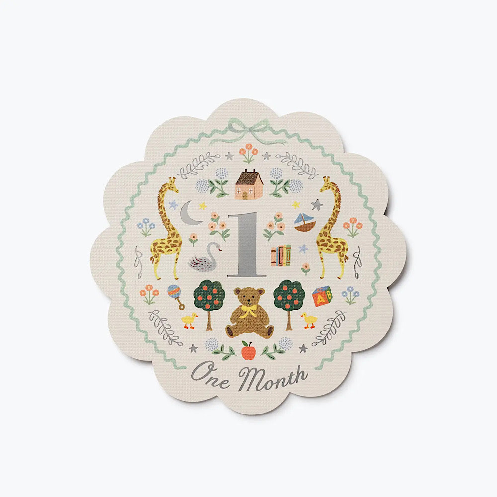 Rifle Paper Co. Baby Milestone Cards - Storybook