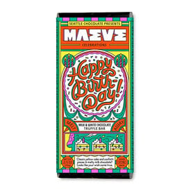  Maeve Milk Chocolate Truffle Bar - Happy Birthday