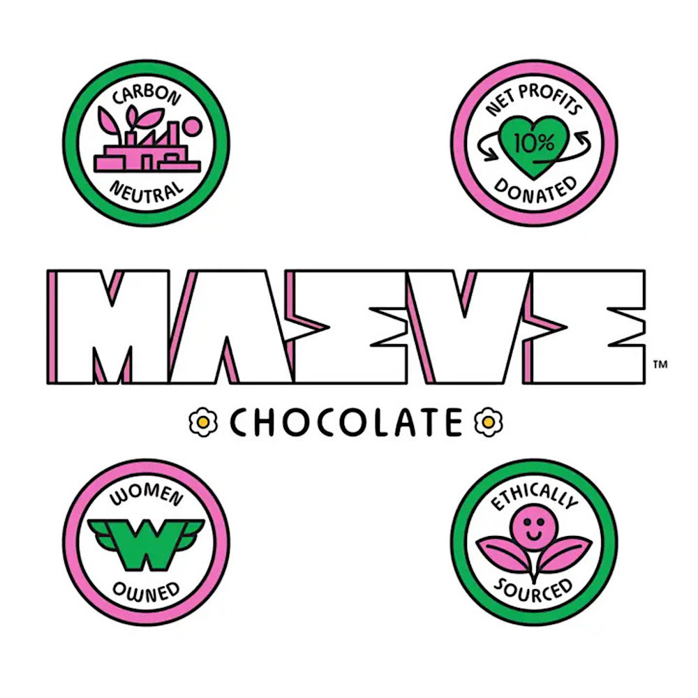 Maeve Milk Chocolate Truffle Bar - Happy Birthday