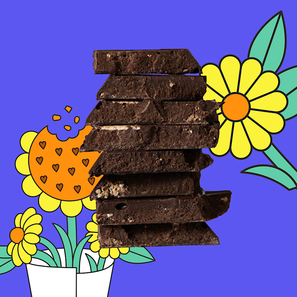Maeve Dark Chocolate Truffle Bar - Thank You Cookie Crumble