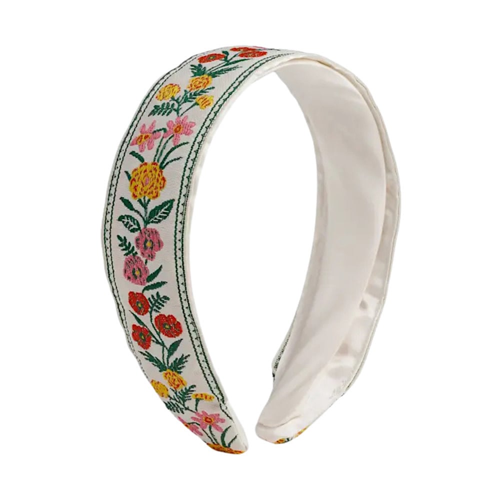 Rifle Paper Co. Jacquard Ribbon Headband - Garden Study