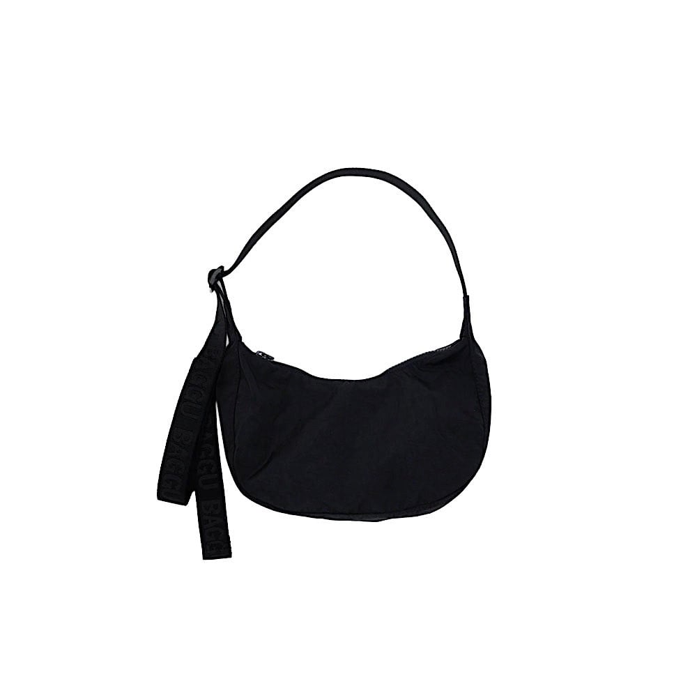 Baggu Baggu Small Nylon Crescent Bag - Black