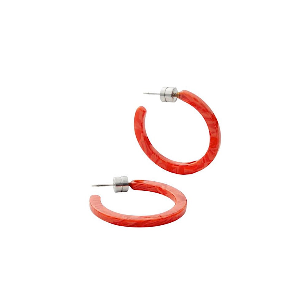 Machete Mini Hoop Earrings - Poppy
