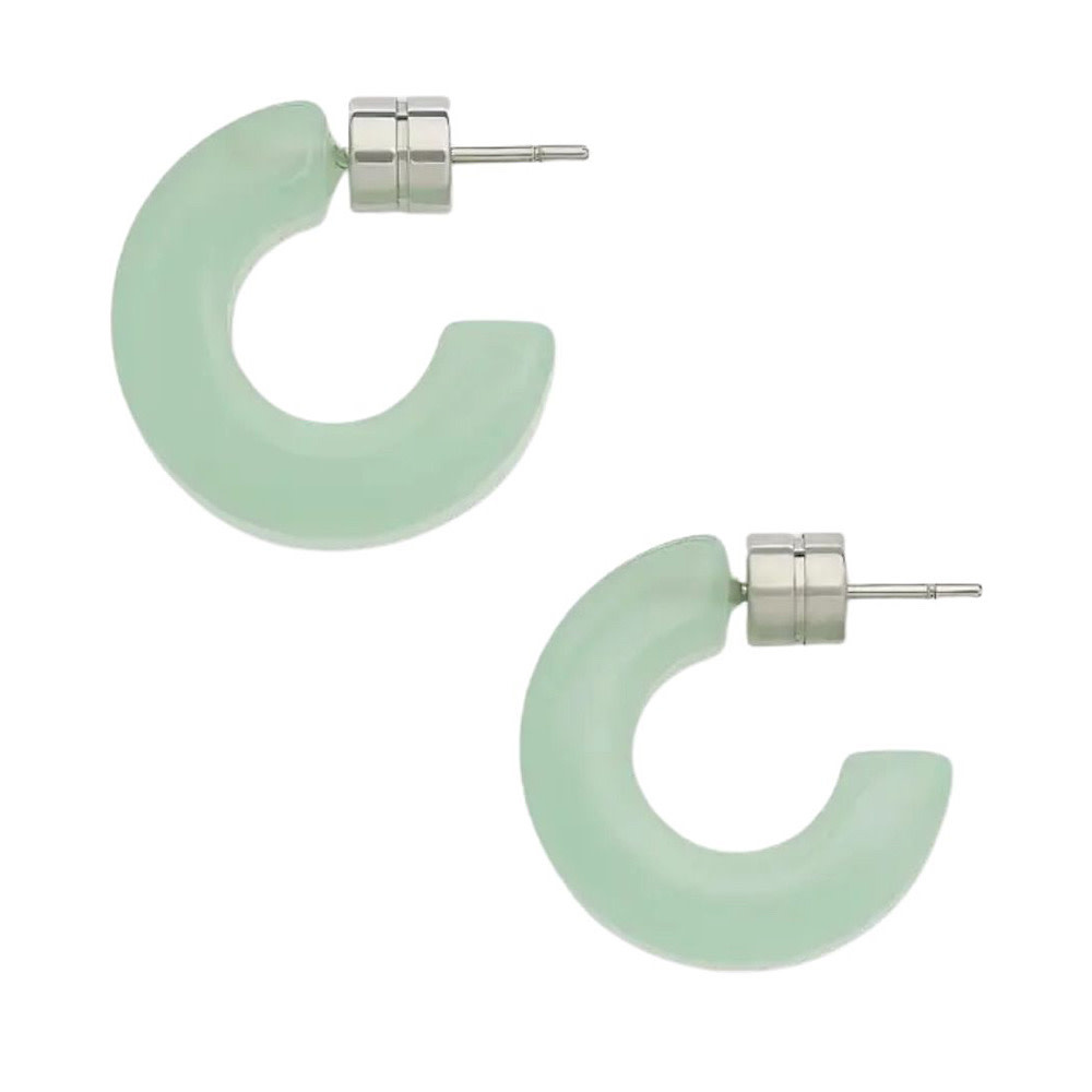 Machete Machete Muse Hoop Earrings - Sea Glass
