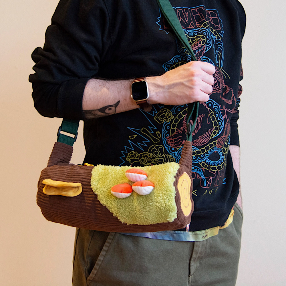 Curlworks Corduroy Log Bag