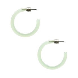 Machete Machete Mini Hoop Earrings - Sea Glass