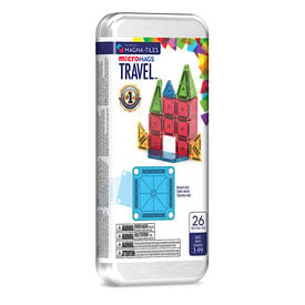 Magna-Tiles Magna-Tiles 26 Piece MicroMags Travel Set