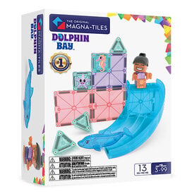 Magna-Tiles Magna-Tiles 13 Piece Set - Dolphin Bay