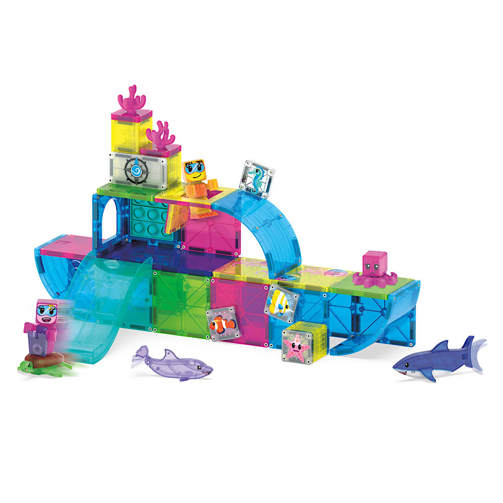 Magna-Tiles 58 Piece Set - Undersea Adventure