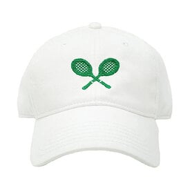 Harding Lane Harding Lane Kids Baseball Hat - Tennis Green on White
