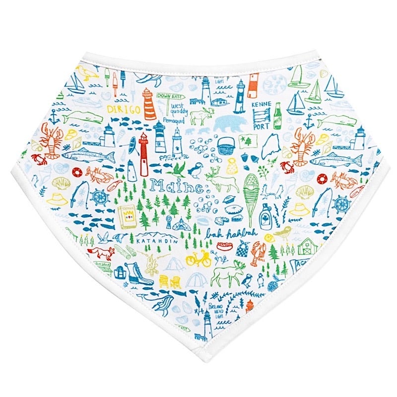 Joy Street Joy Street Baby Bandana Bib - Maine
