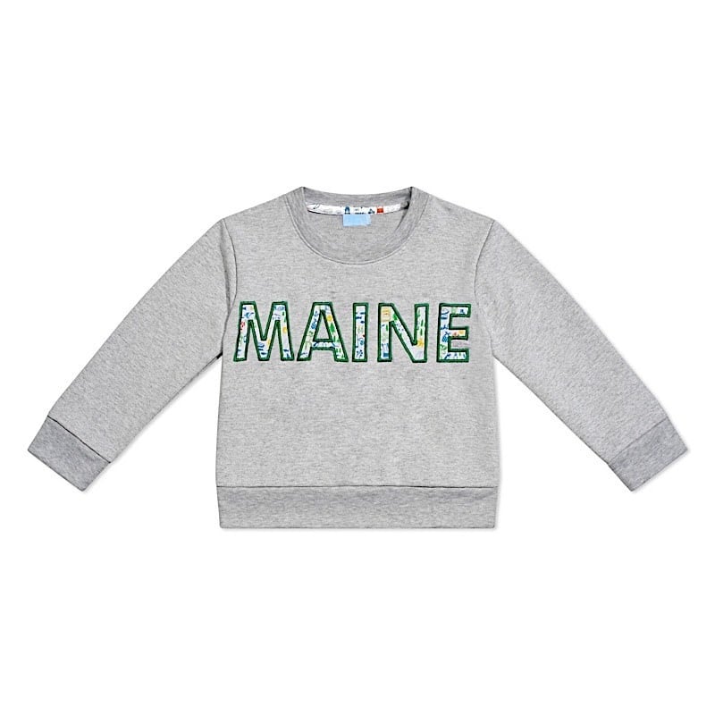 Joy Street Kids Summer Crewneck Sweatshirt - Maine