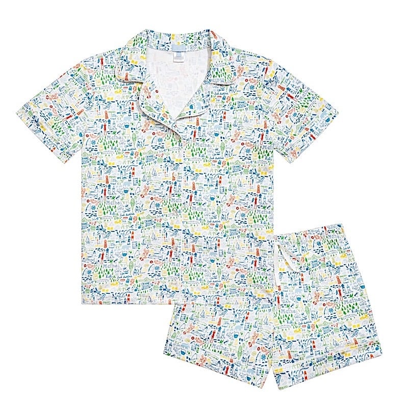 Joy Street Joy Street Women's Short Pajama Set - Maine