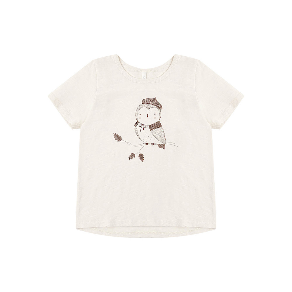 Rylee + Cru Basic Tee - Owl