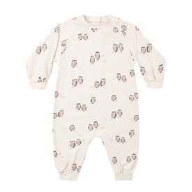 Rylee + Cru LLC Rylee + Cru Raglan Jumpsuit - Owls