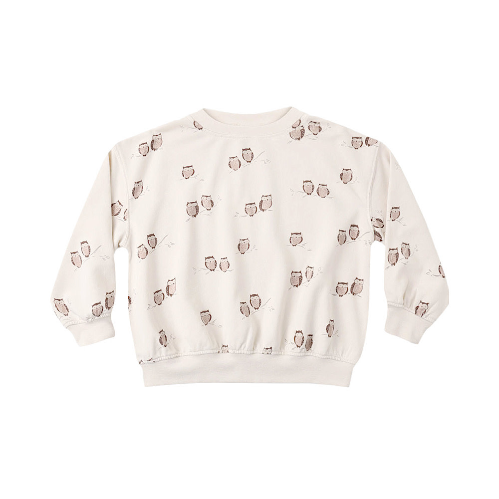Rylee + Cru Relaxed Sweatshirt - Owls
