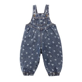 Rylee + Cru LLC Rylee + Cru Vintage Overall - Heart Ditsy