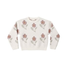 Rylee + Cru LLC Rylee + Cru Aspen Sweater - Ivory Flower