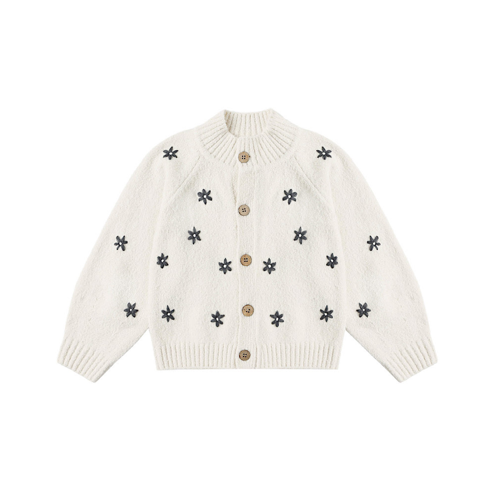 Rylee + Cru Tulip Cardigan - Midnight Daisy