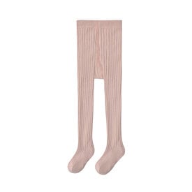 Rylee + Cru LLC Rylee + Cru Ribbed Tights - Rosewood