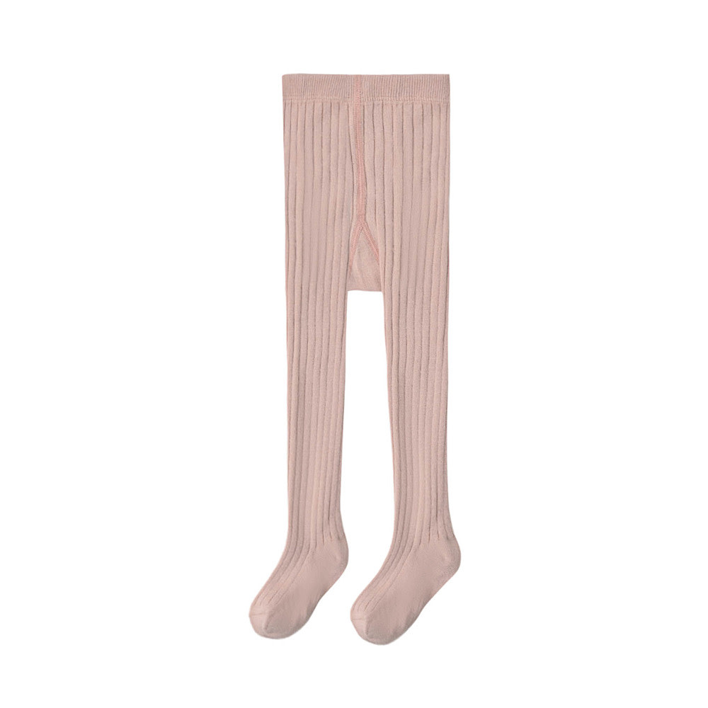 Rylee + Cru Ribbed Tights - Rosewood