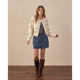 Rylee + Cru LLC Rylee + Cru Women's Cheyenne Cardigan - Midnight Daisies