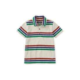 Tea Collection Tea Collection Striped Polo - Mica