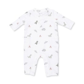 Angel Dear Angel Dear Uni Romper - French Terry Dinos