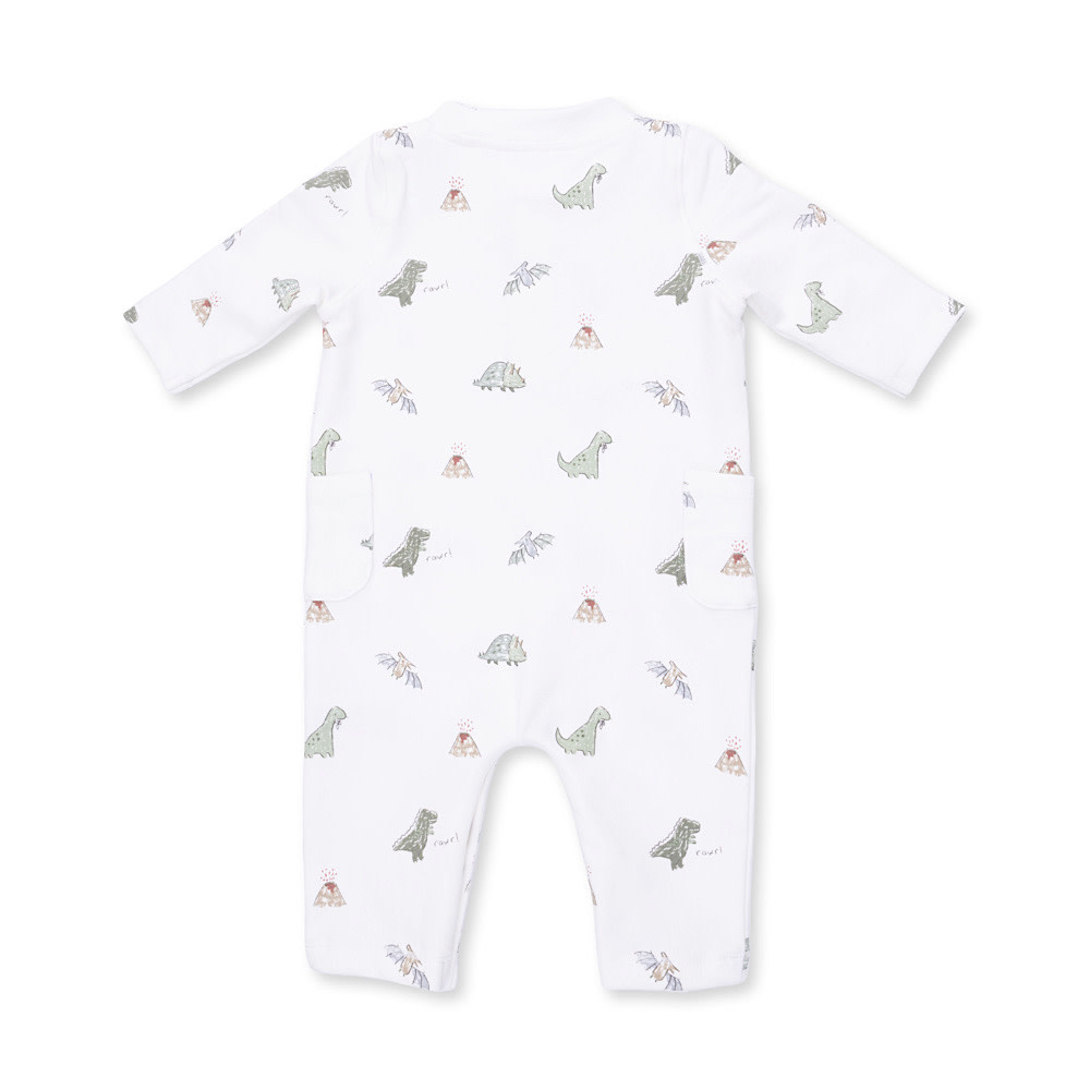 Angel Dear Uni Romper - French Terry Dinos