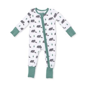 Angel Dear Angel Dear Convertible Romper - Black Bears