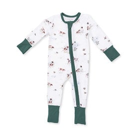 Angel Dear Angel Dear Convertible Romper - Pointer Pups and Duck Buddies
