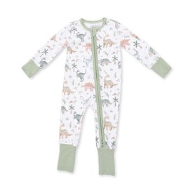 Angel Dear Angel Dear Convertible Romper - Sweet Baby Dinos