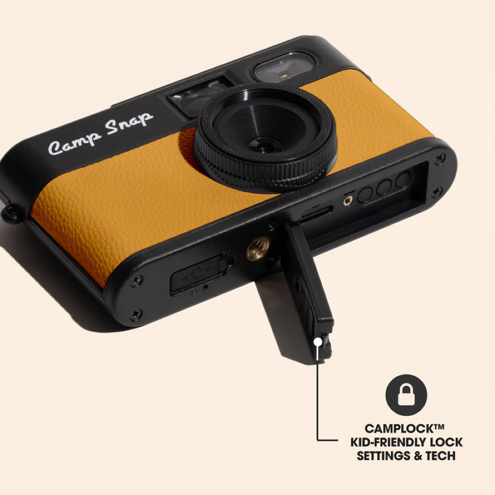Camp Snap 2 Screen Free Digital Camera - Sunbeam Yellow