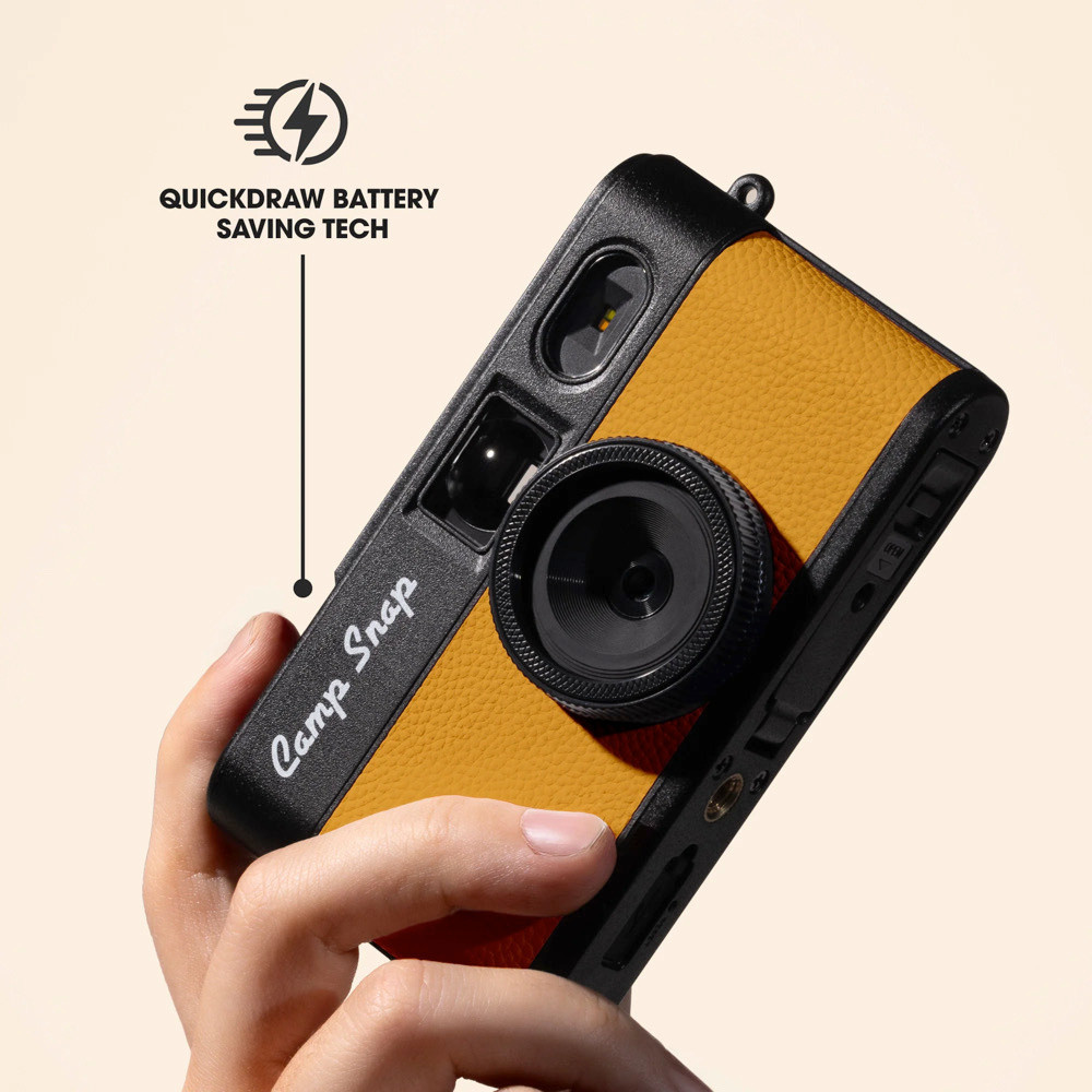 Camp Snap 2 Screen Free Digital Camera - Sunbeam Yellow