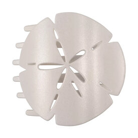 Teleties Teleties Flat Round Clip - Large - Sand Dollar