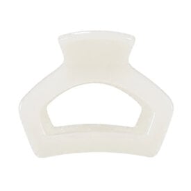 Teleties Teleties Open Hair Clip - Petite - Coconut White