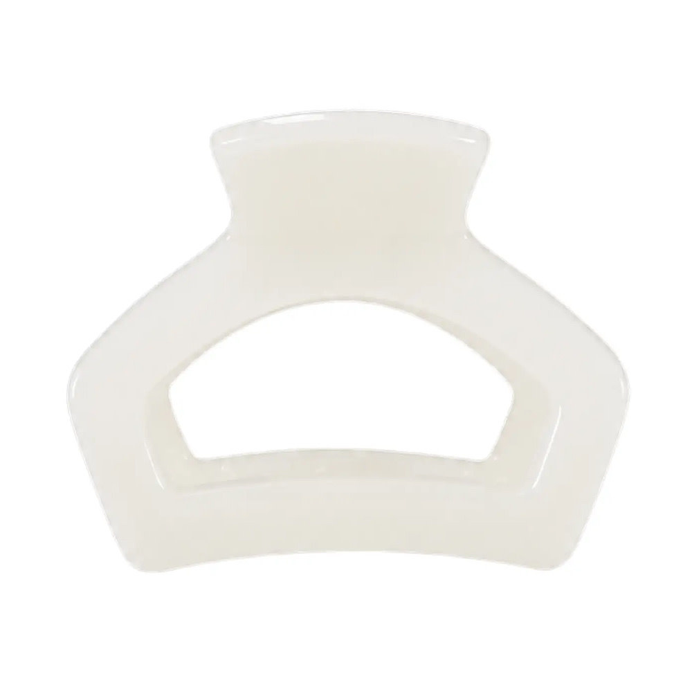 Teleties Teleties Open Hair Clip - Petite - Coconut White